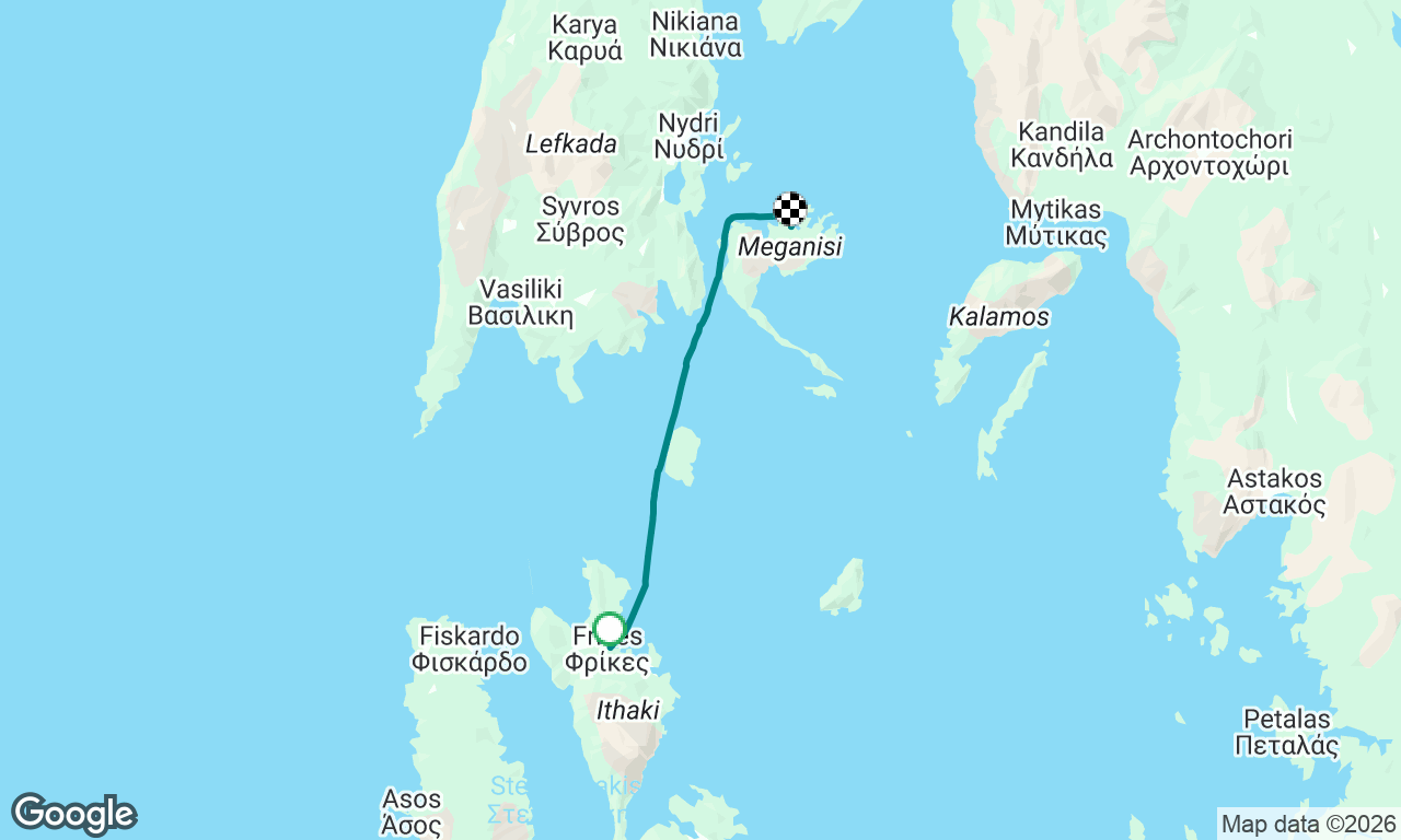 Voyage map