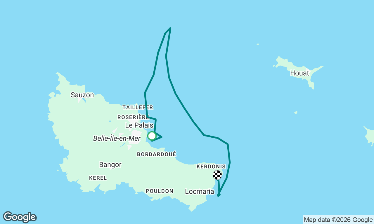 Voyage map