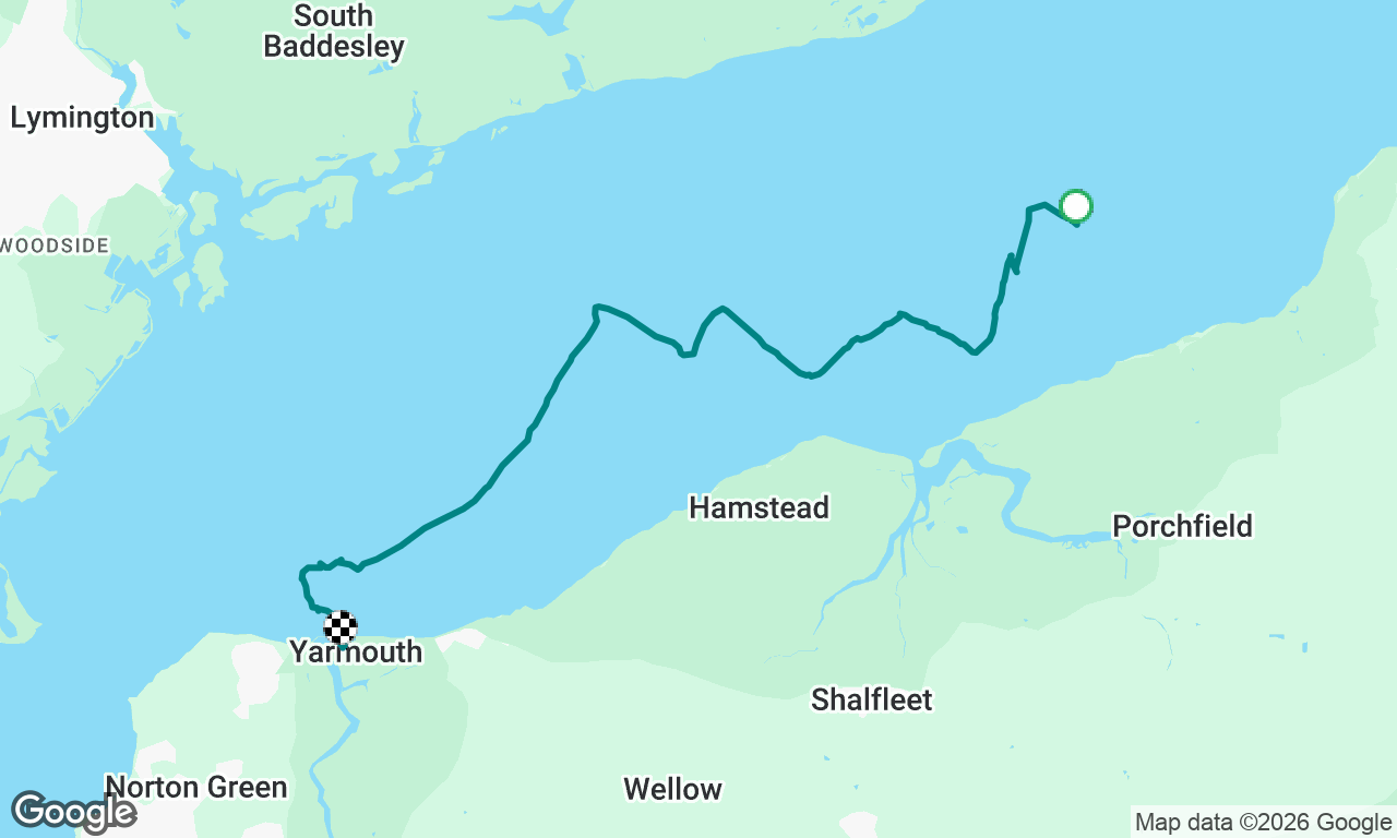 Universal Marina to Yarmouth 