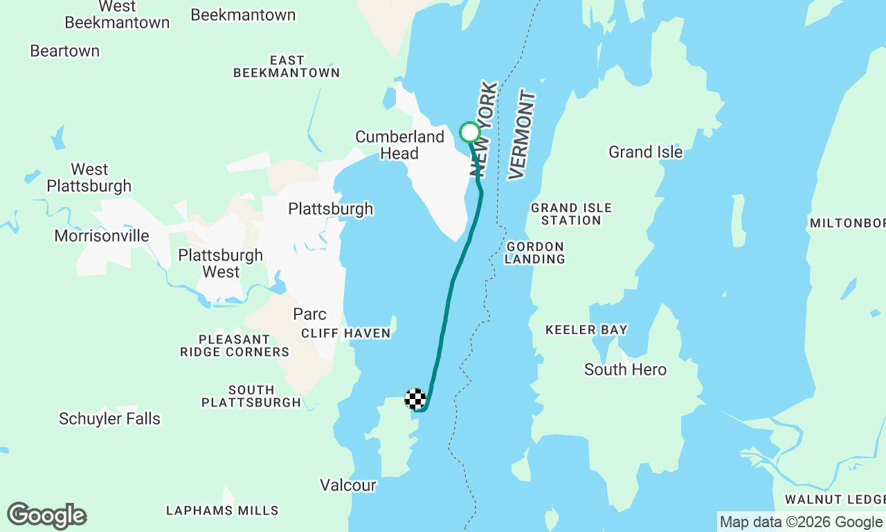 Voyage map