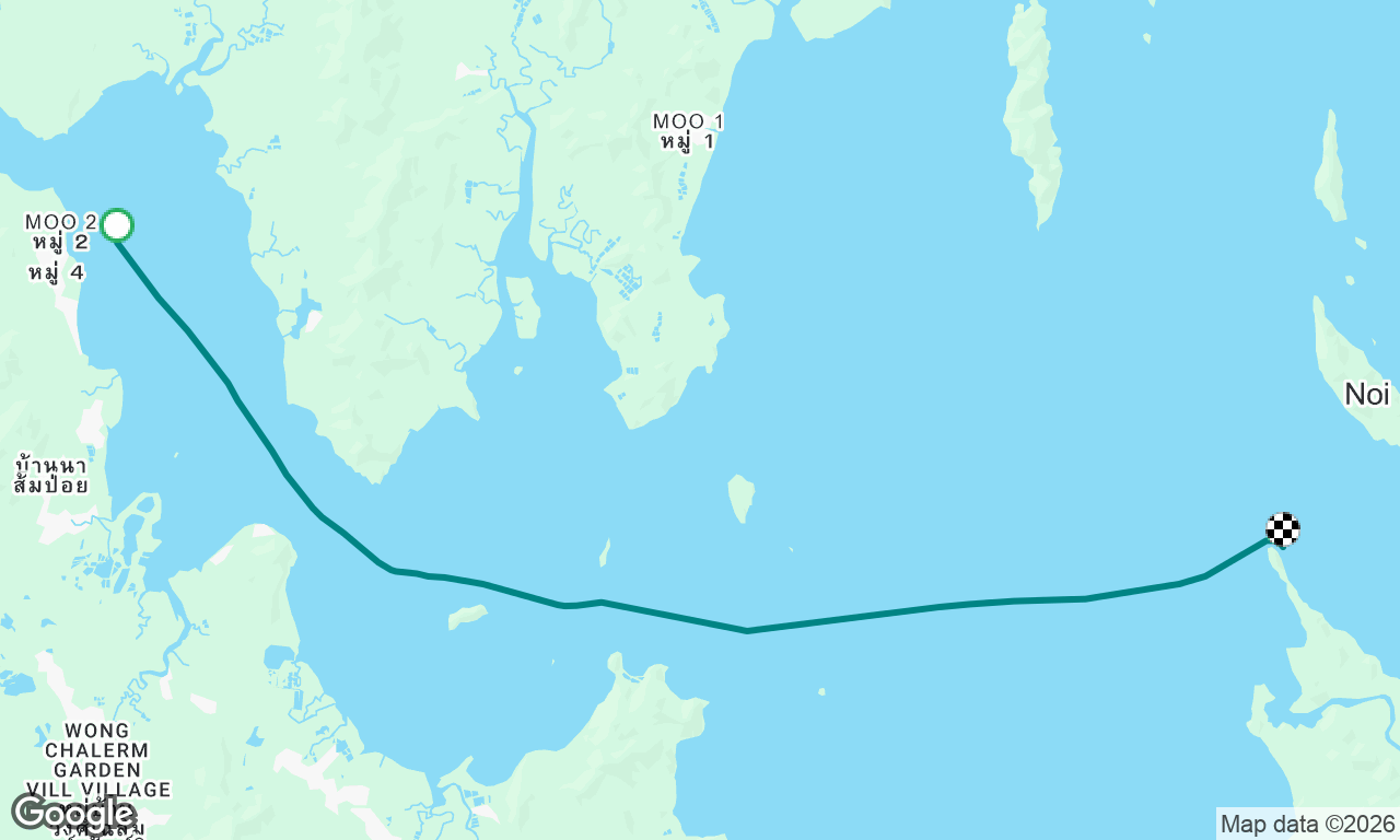 Voyage map