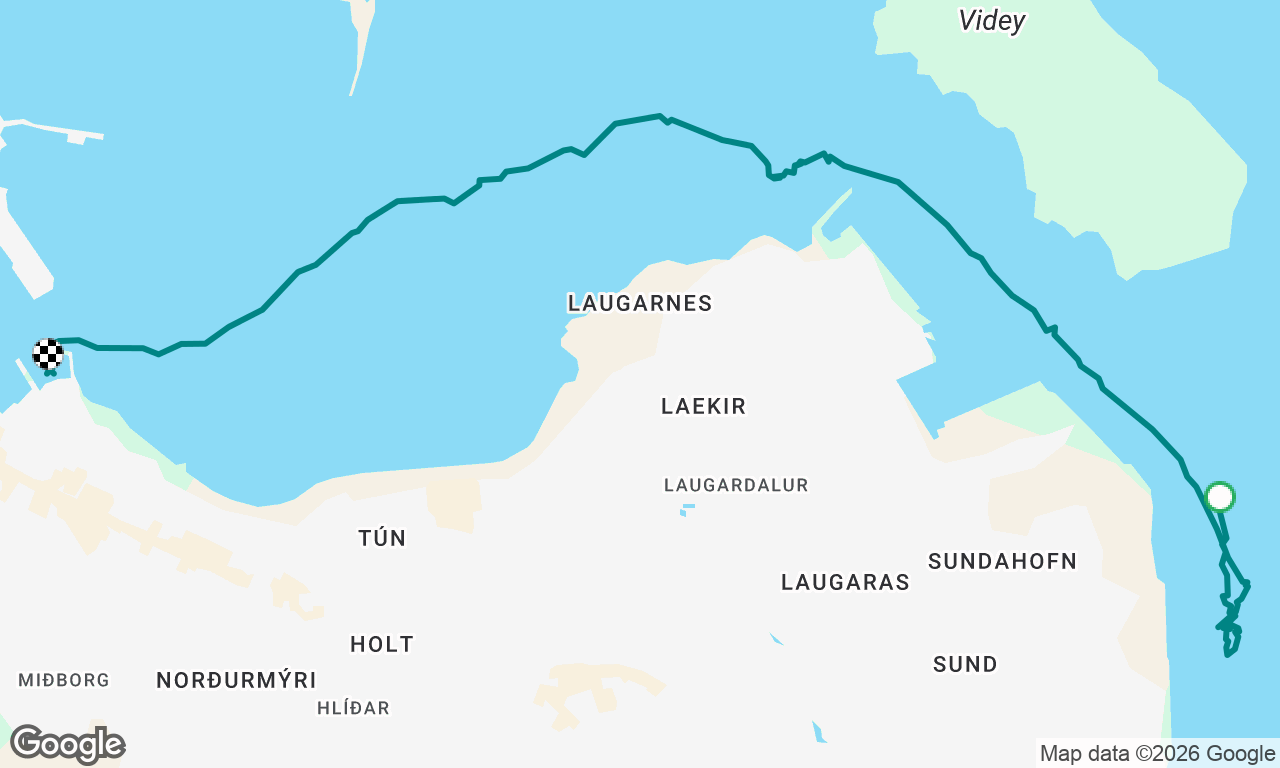 Voyage map