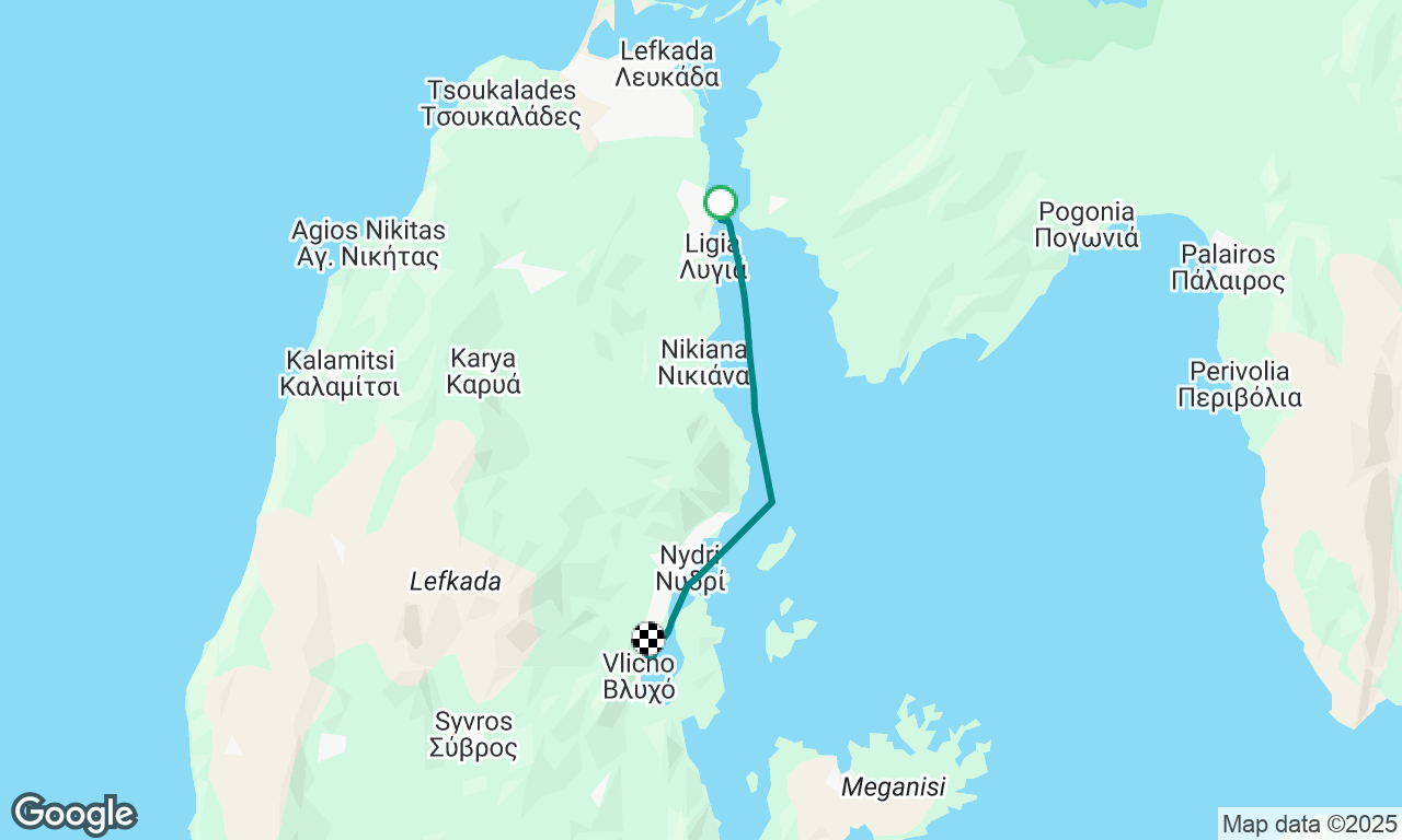 Kariotes to Vlioche Bay 