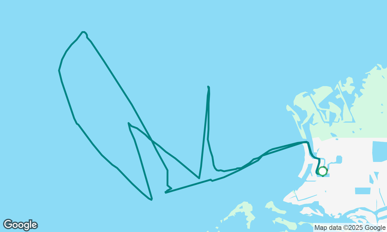 testing main sail 