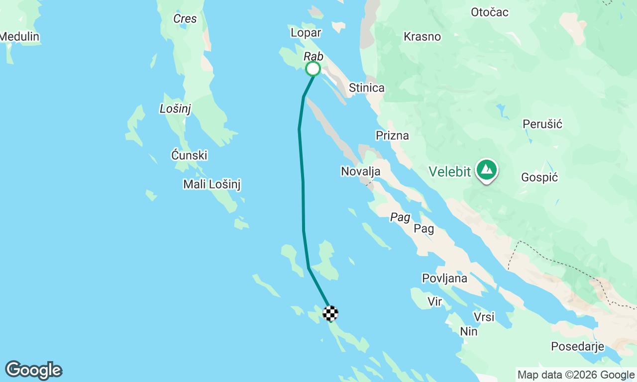 Voyage map
