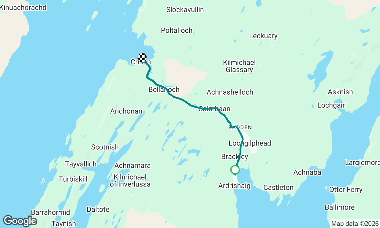 Voyage map