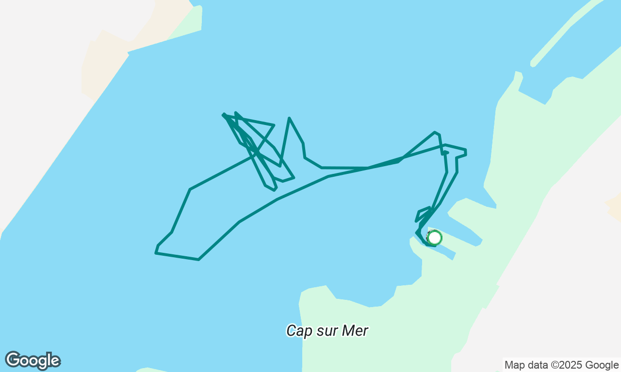 Full main and Genoa in light wind 