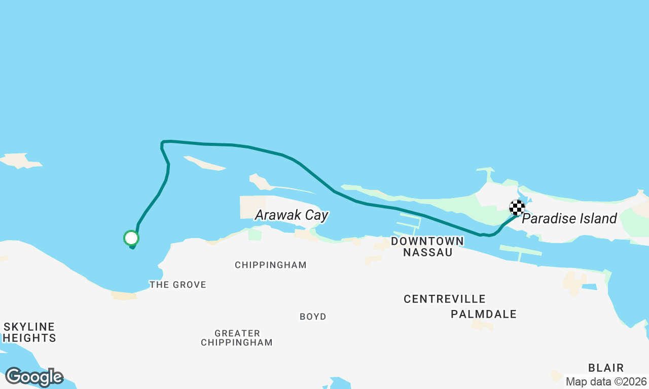 Voyage map