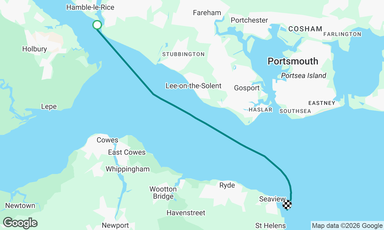 Hamble to Priory Bay