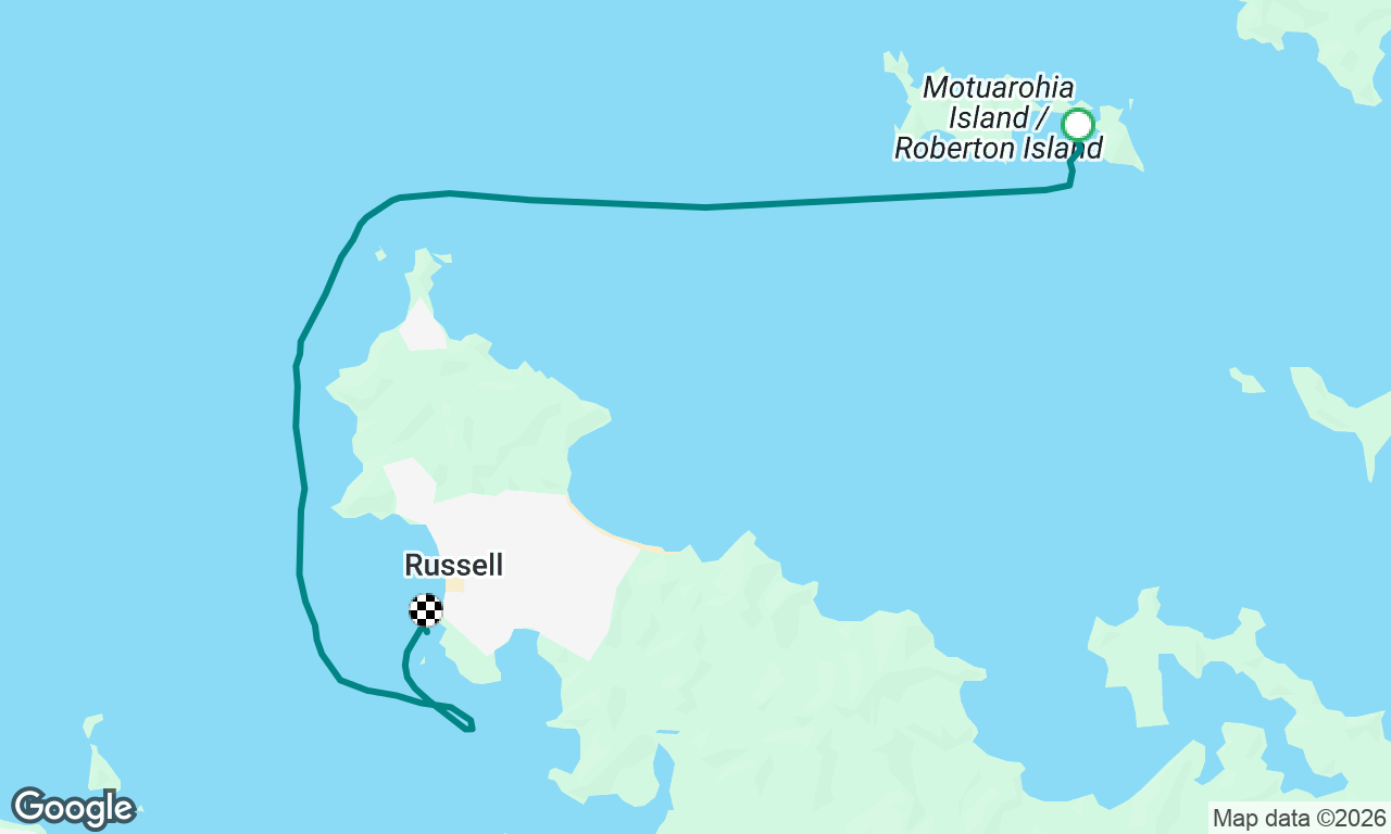 Roberton Island to Russell