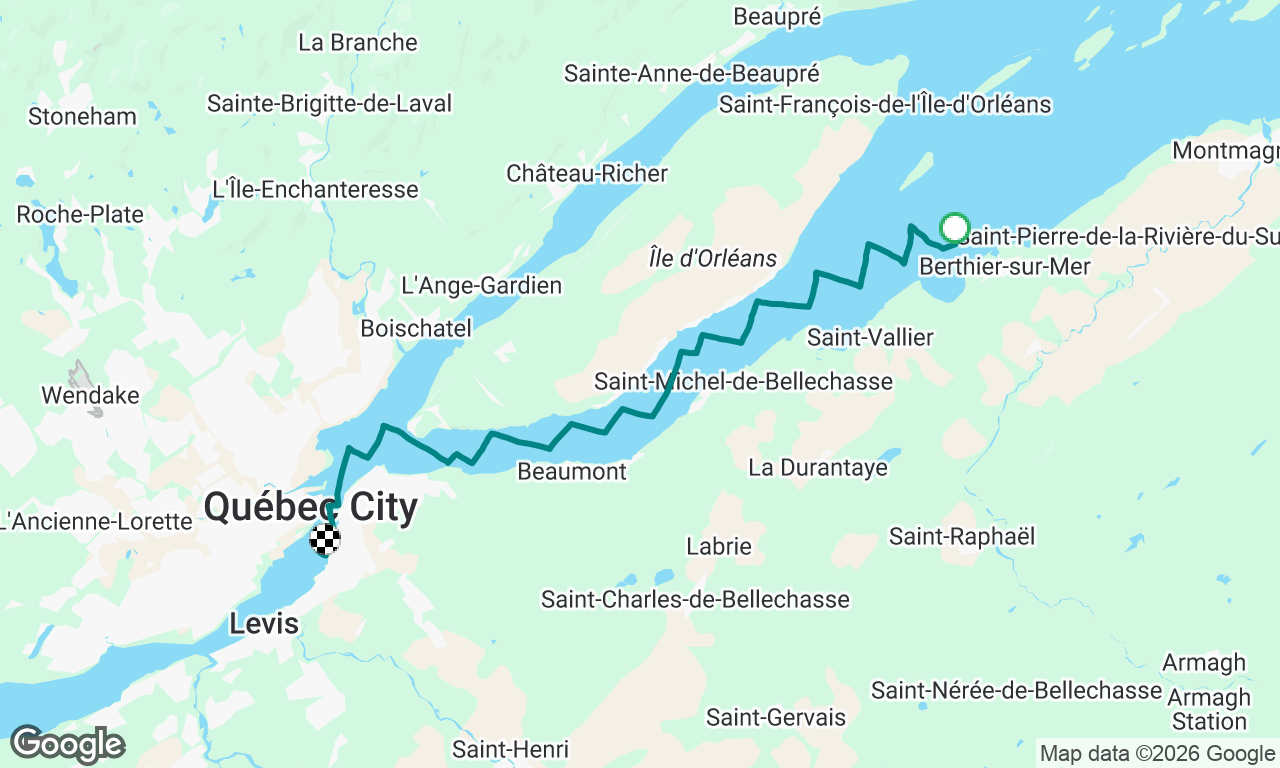 Stage Intl. Bareboat - Berthier-sur-Mer à Levis