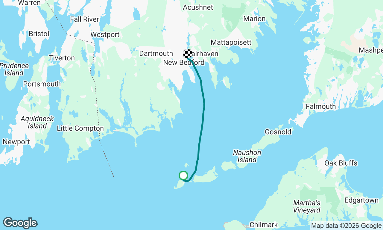 Cuttyhunk to New Bedford ferry