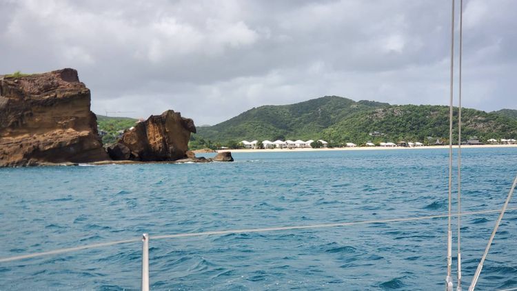 Voyage photo from Fort Barrington to Lignum Vitae Bay (Jolly Beach)