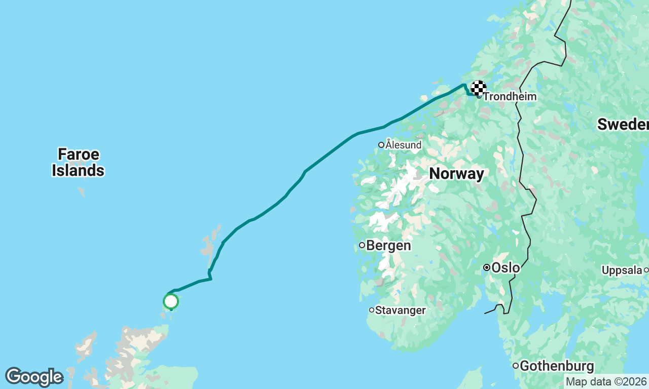 Convoyage Lorient Bodo Norvège