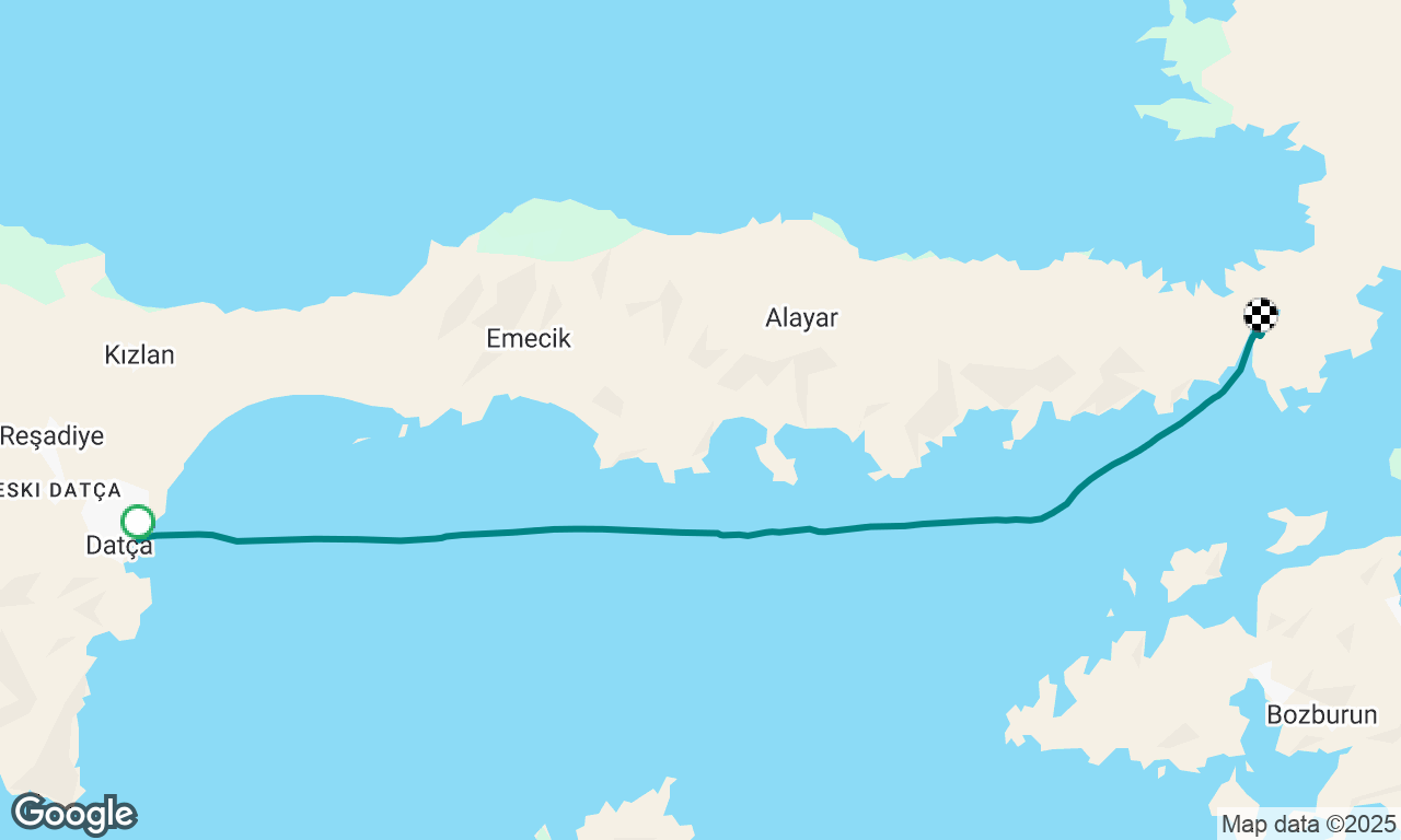 Datça to Bencik (Türkiye)