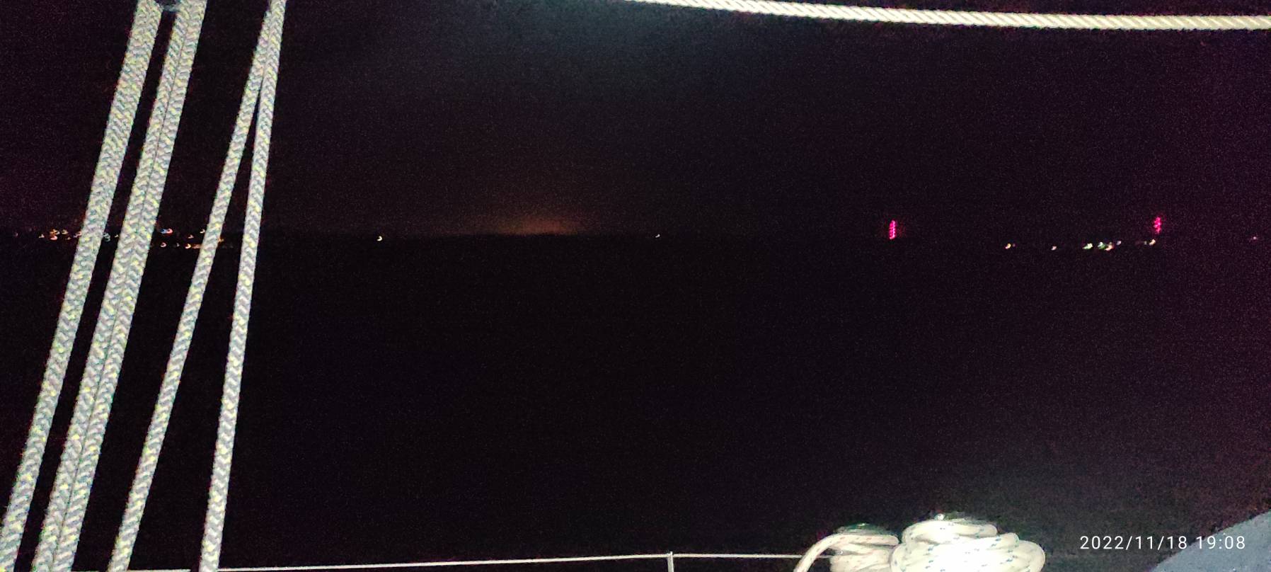 Night trip to Yarmouth from Calshot on Menai III _AEA3F201-4ADB-4880-93AB-46621B9052E9