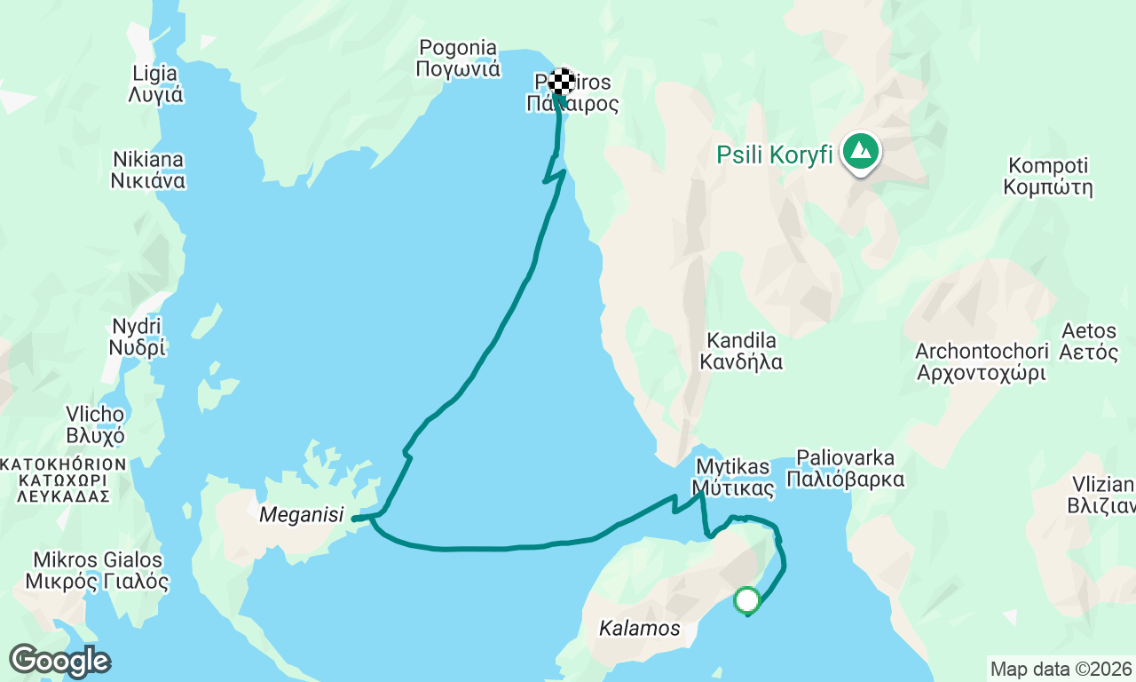 Voyage map