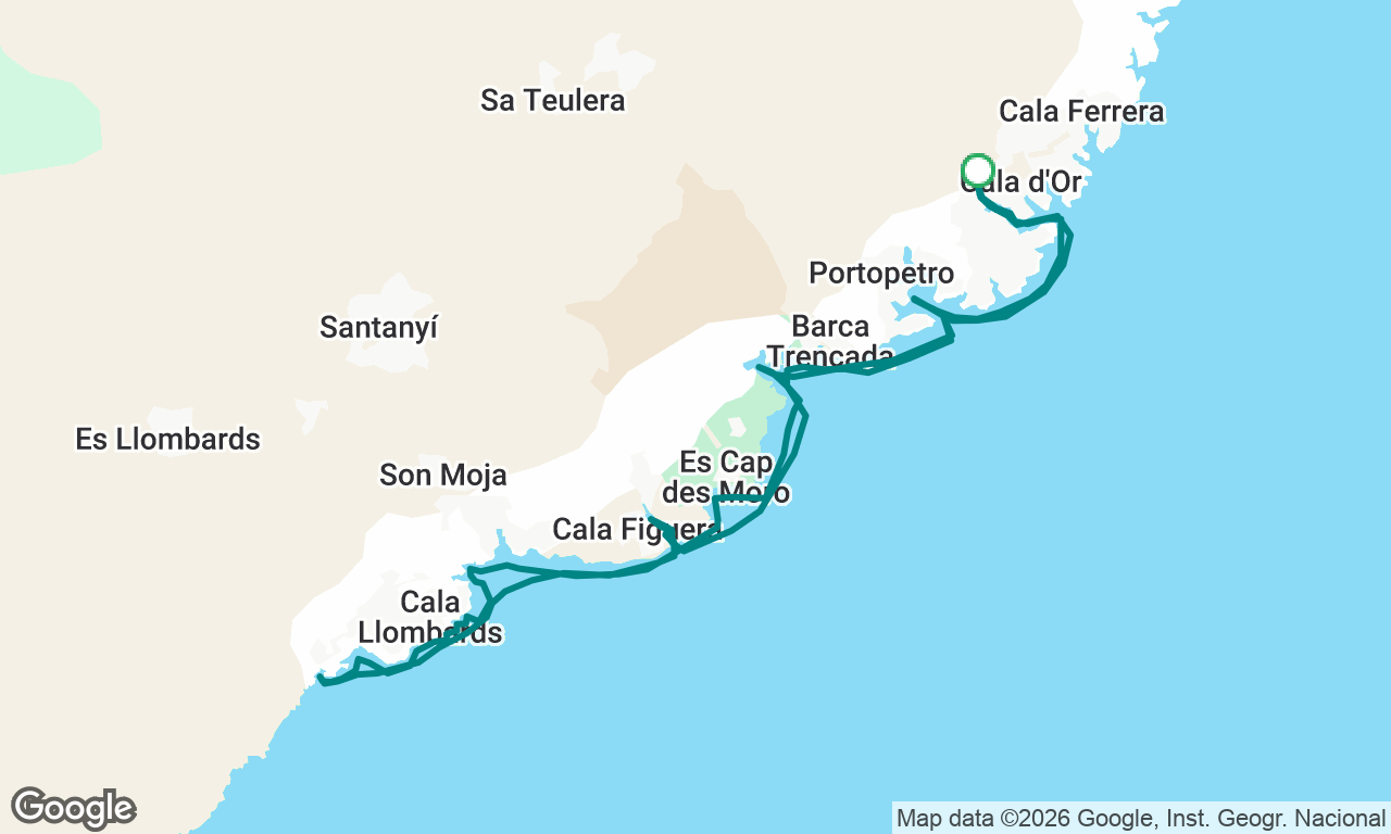 Voyage map