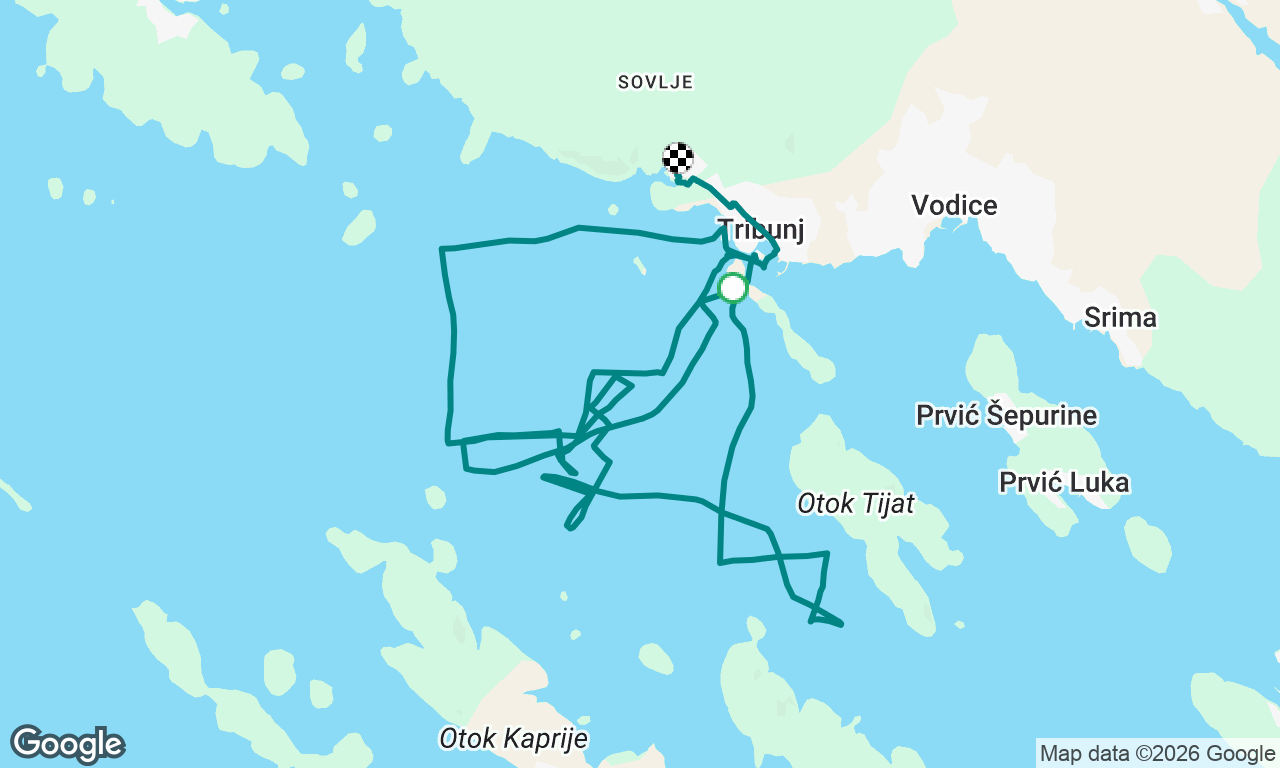 Voyage map