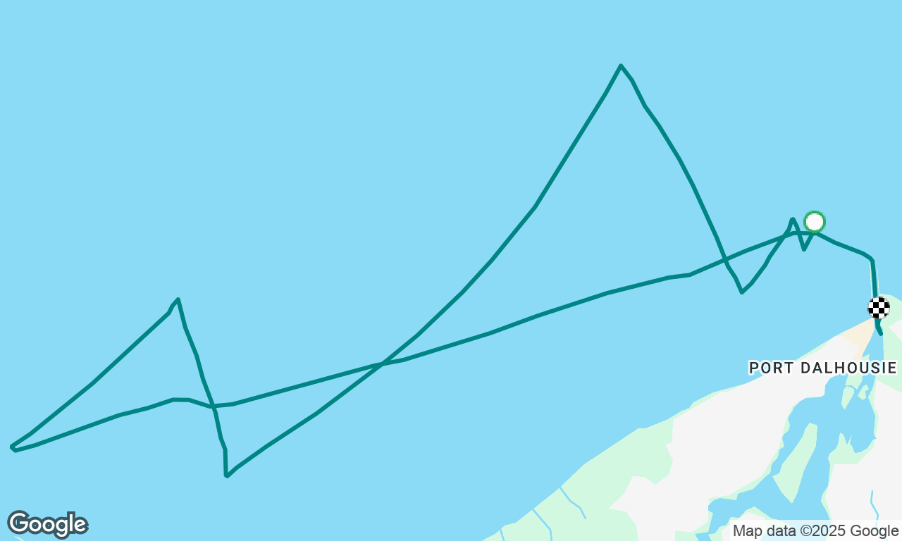 Shake down sail and long distance race 