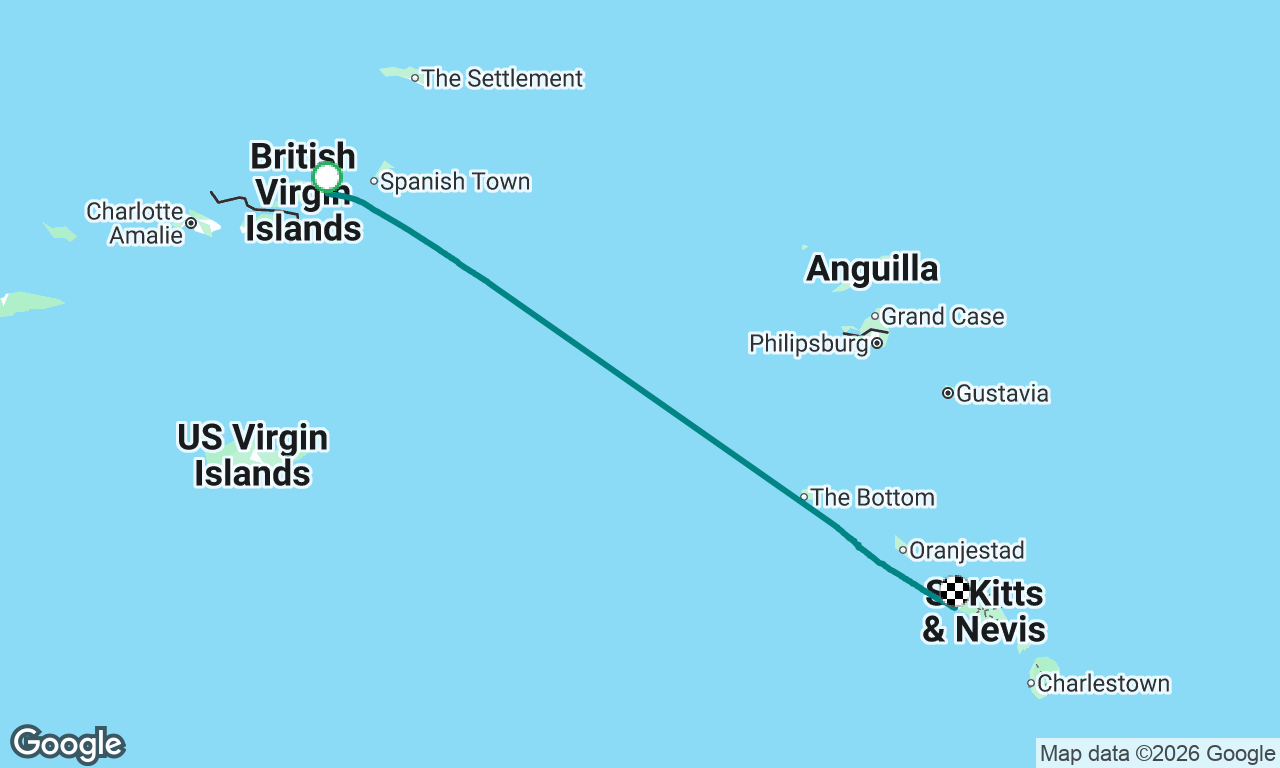 Voyage map