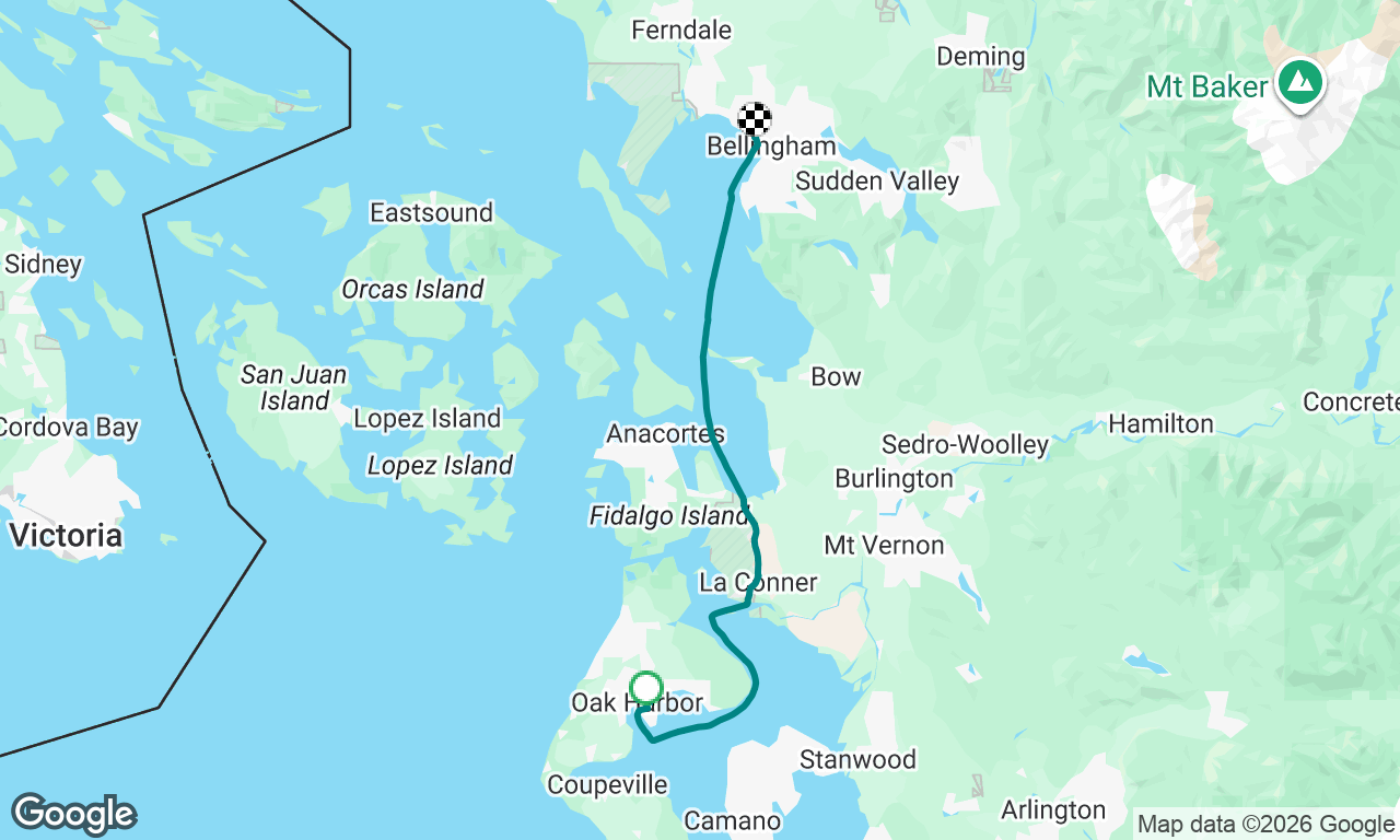To Bellingham! 