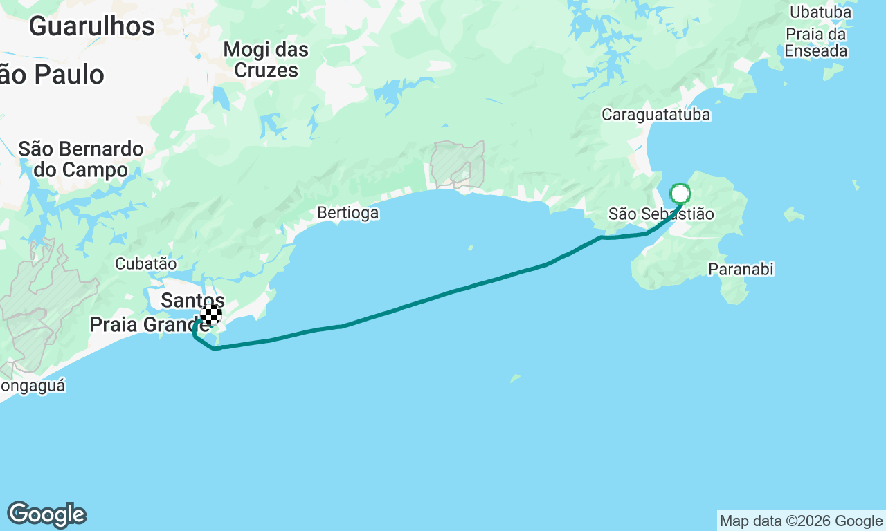 Voyage map