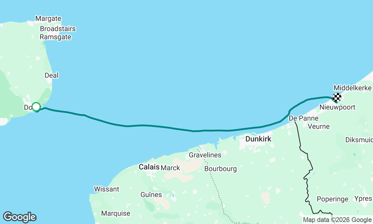 Voyage map