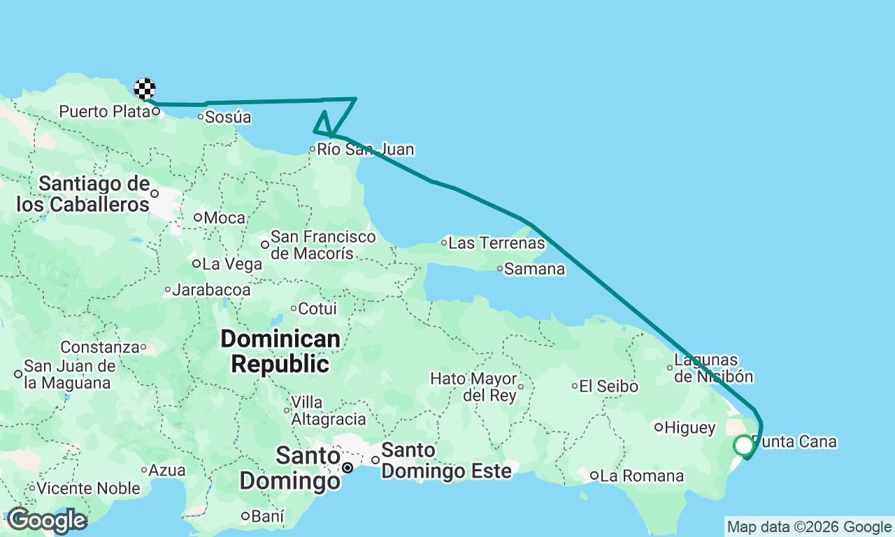 Voyage map