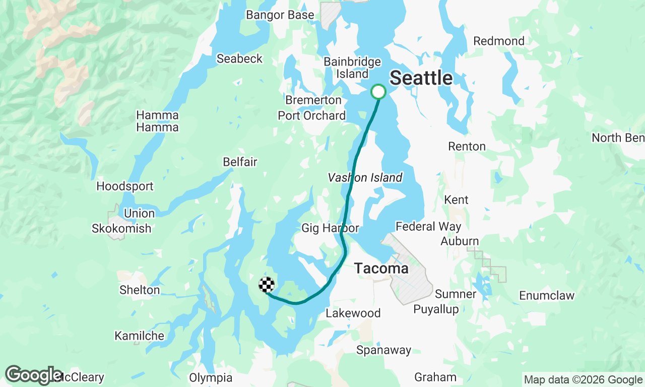 Bell Harbor to Longbranch