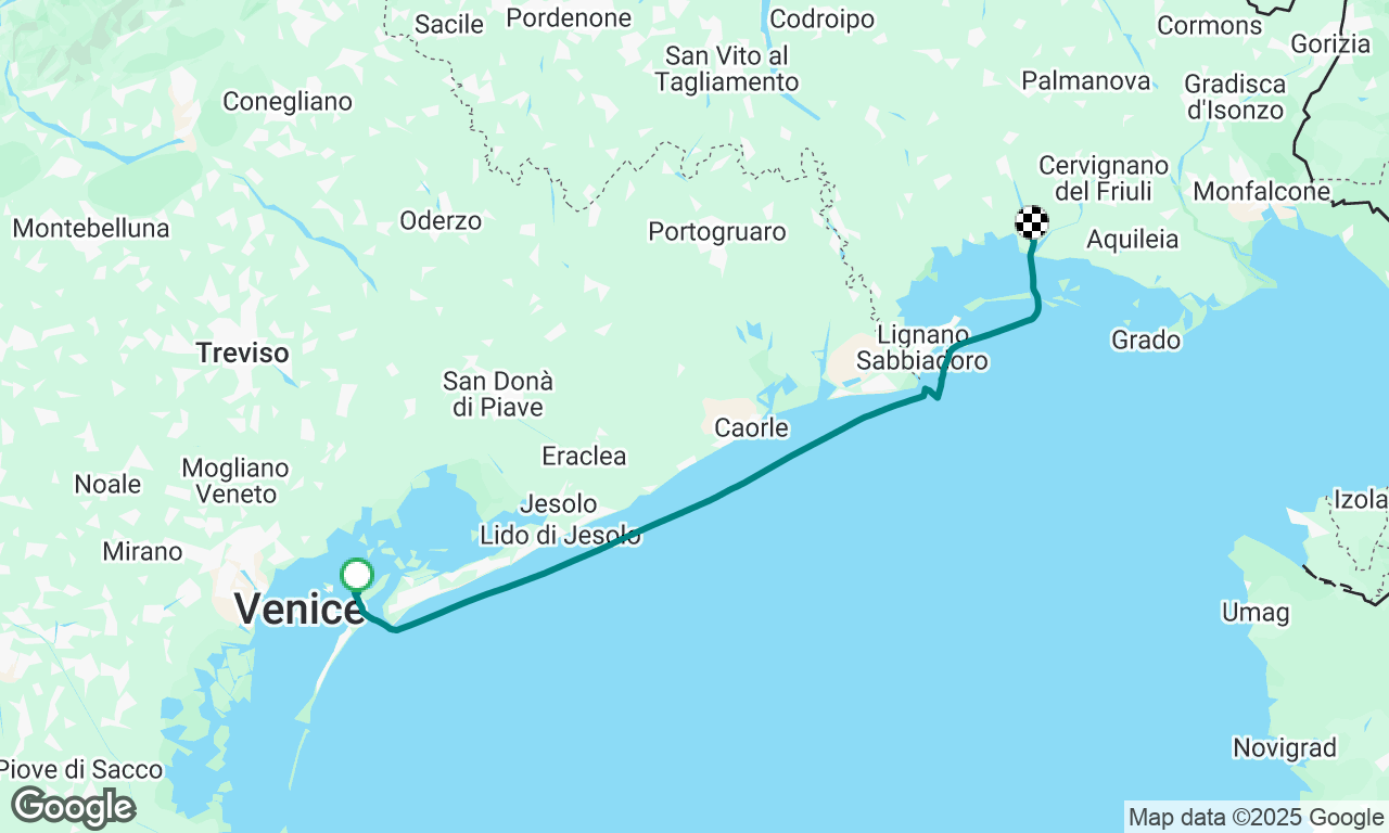 Voyage map