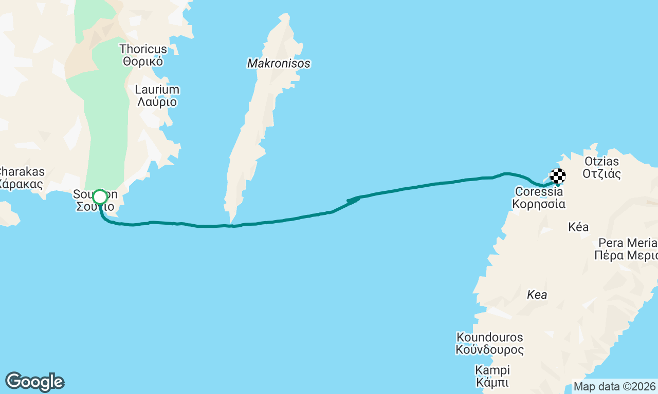 Voyage map