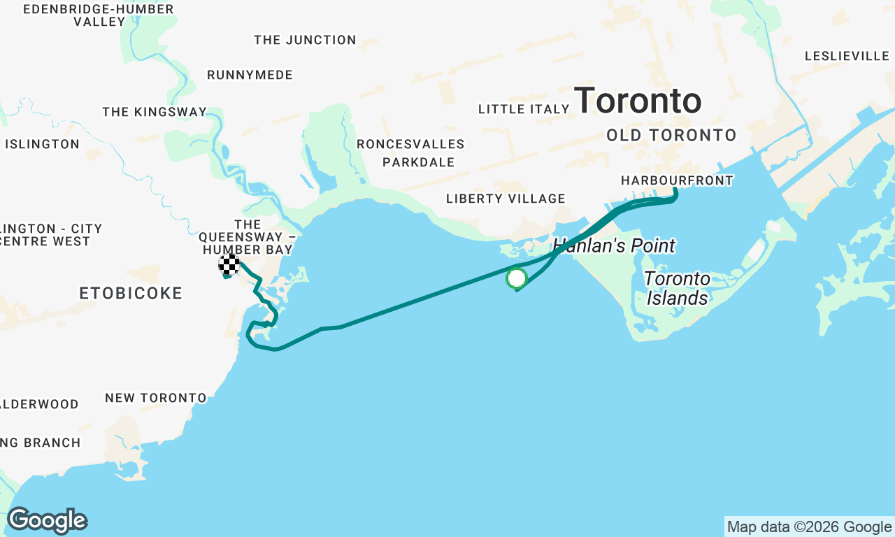 Voyage map