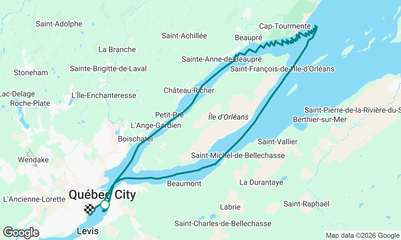 régate tour de l'île d'Orléans 