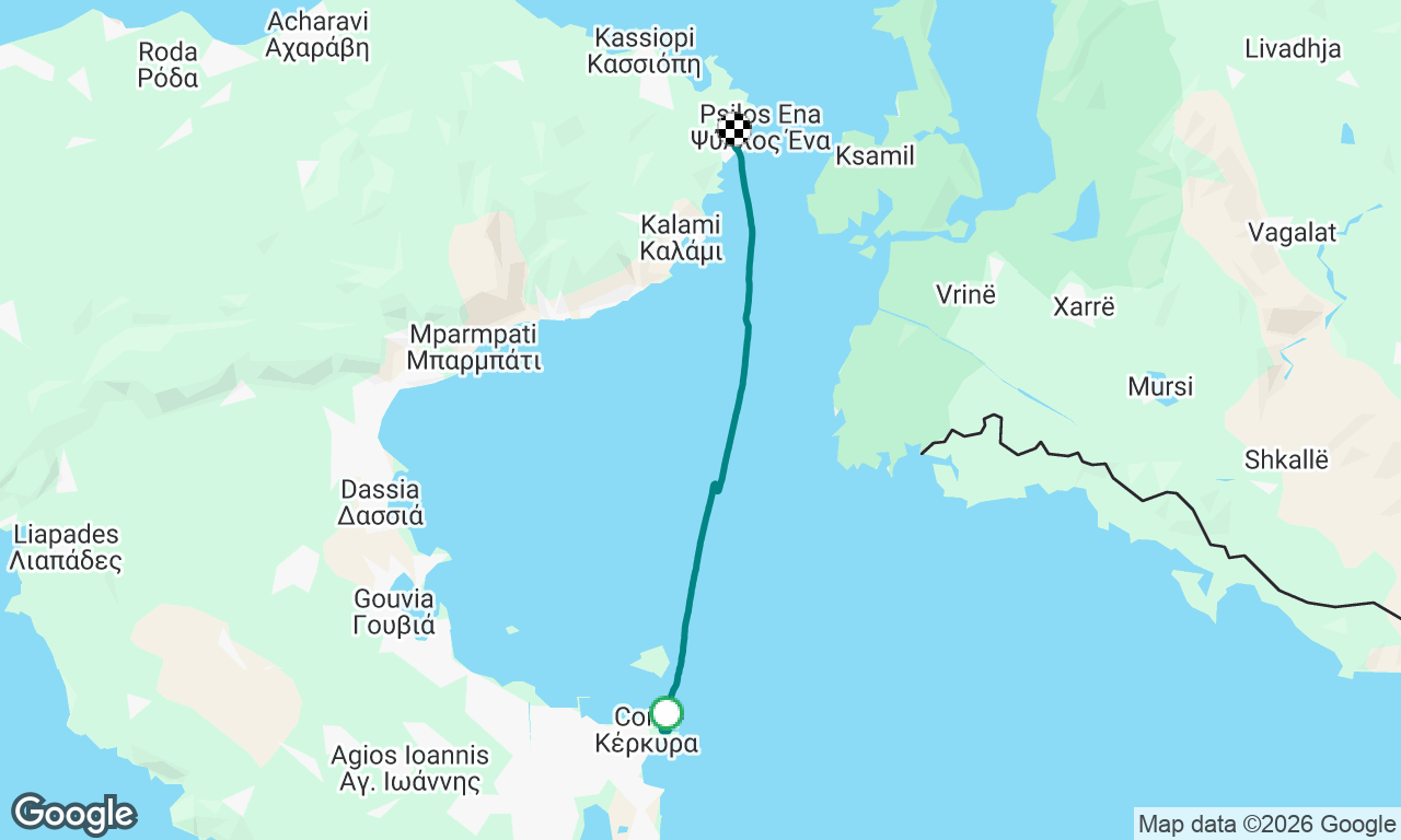 Voyage map