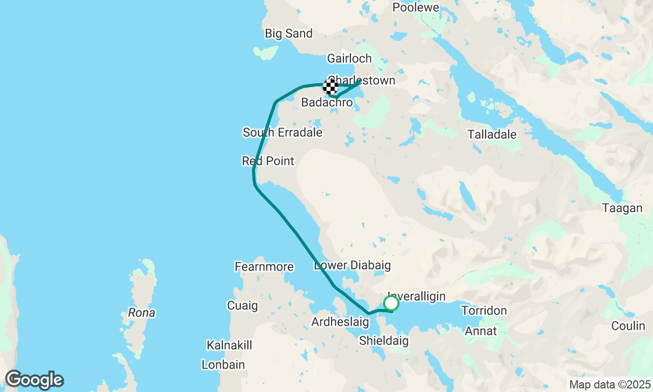 Torridon to Gairloch and Badachro 