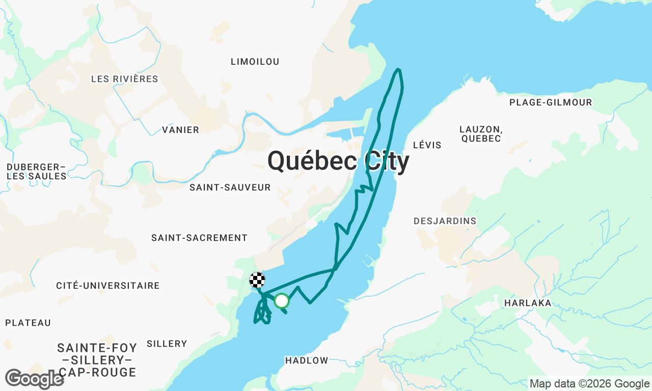 Voyage map