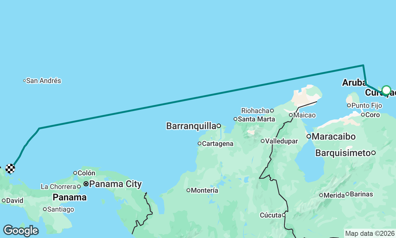 Voyage map