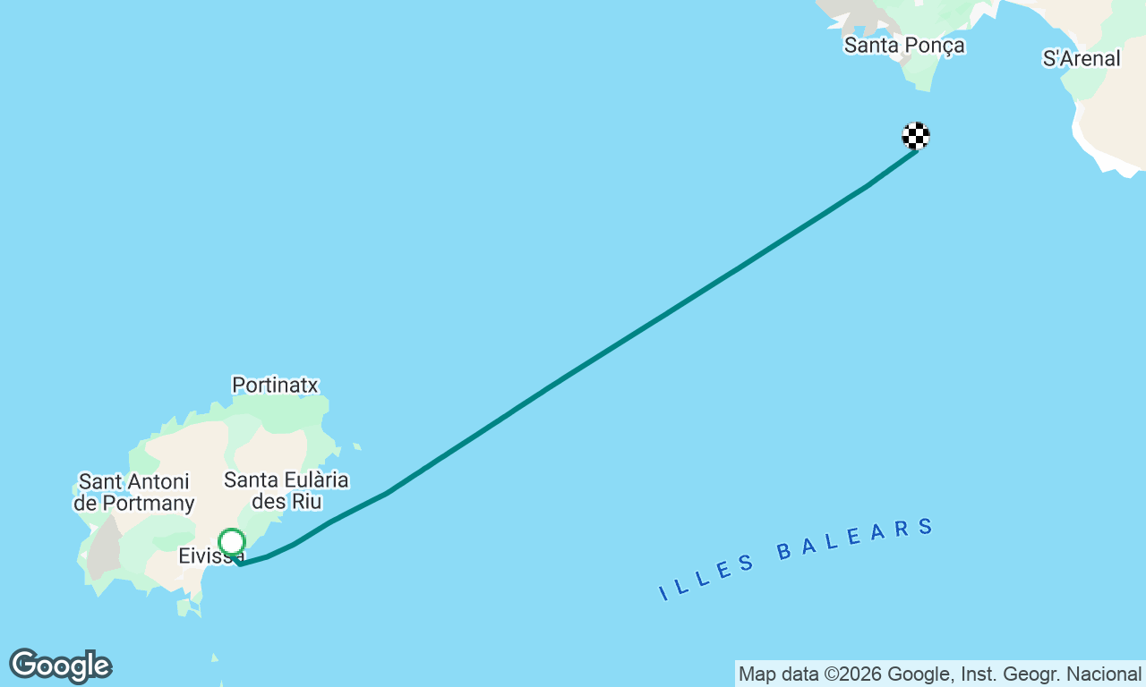 Voyage map