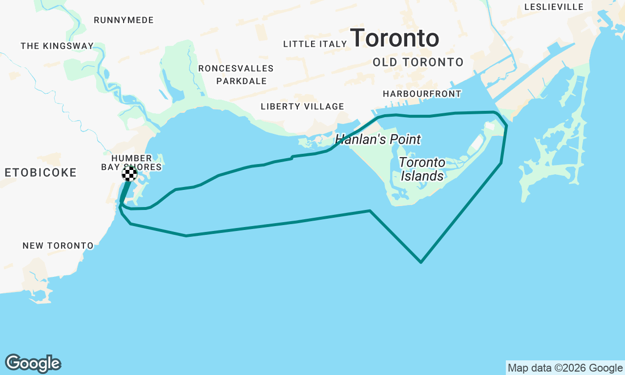 Around the Toronto island 