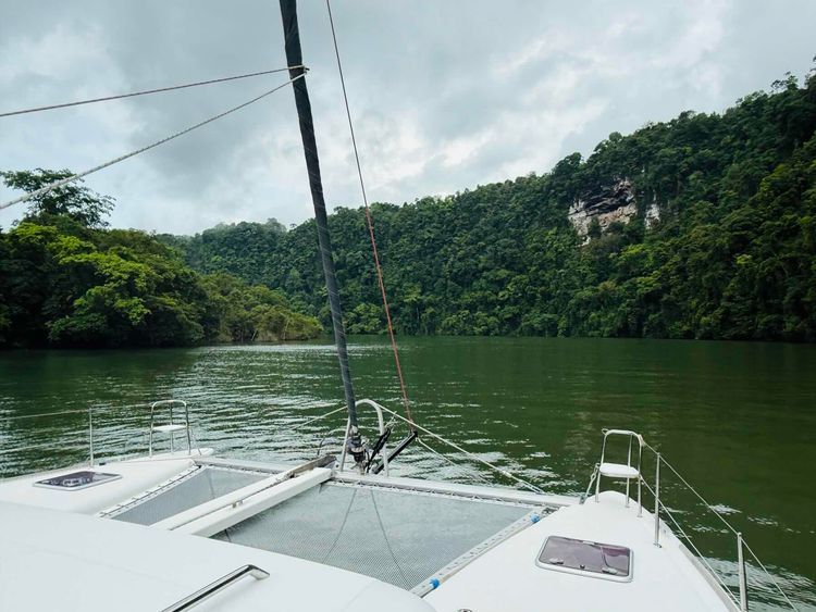 Voyage photo from Livingston to Texan Bay, Guatemala