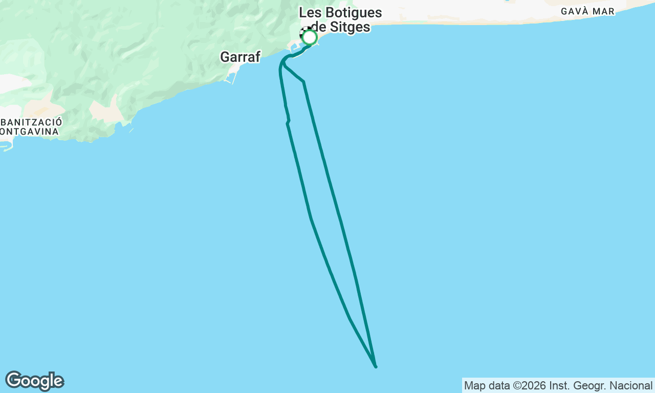 Voyage map