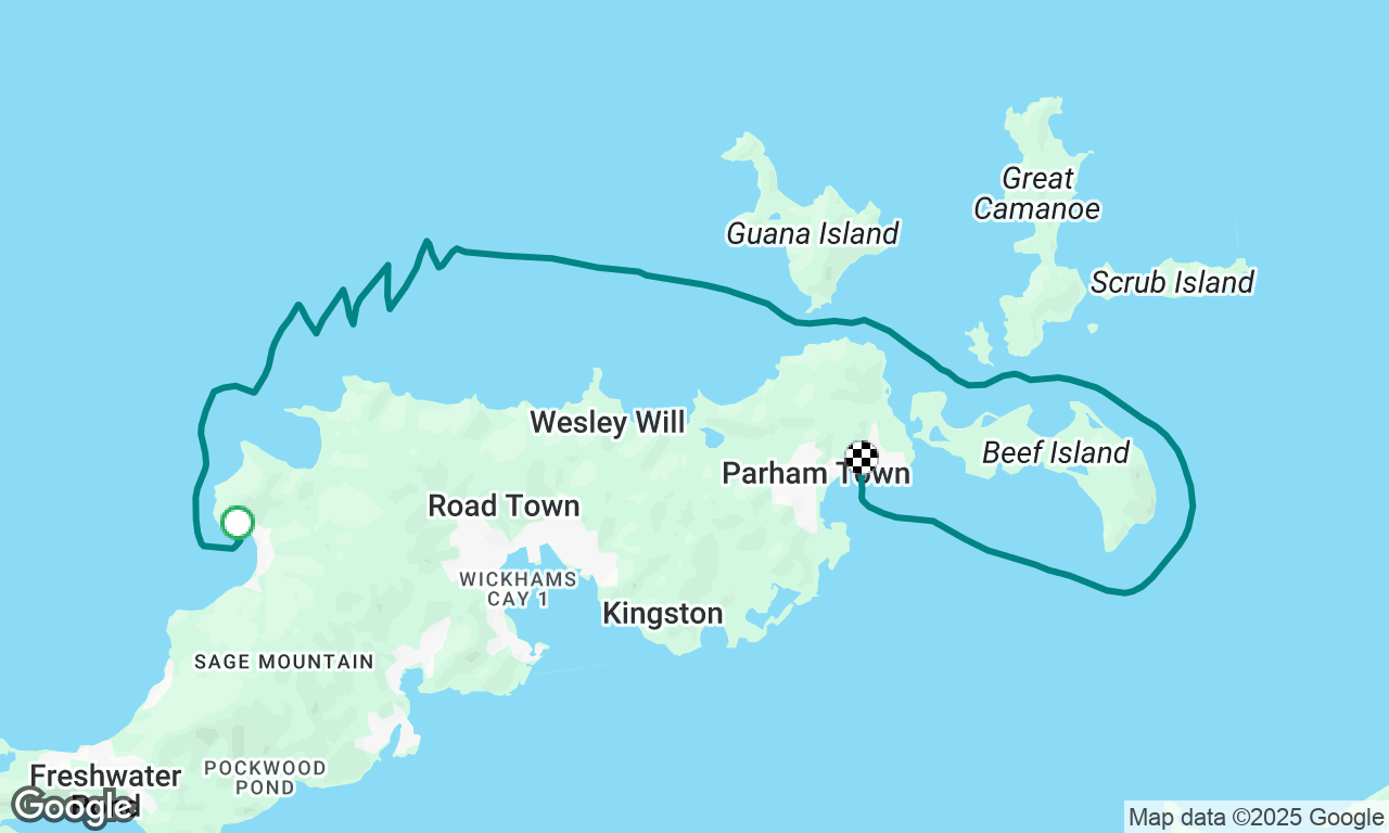 Cane Gordon Bay to Tortola (East End)
