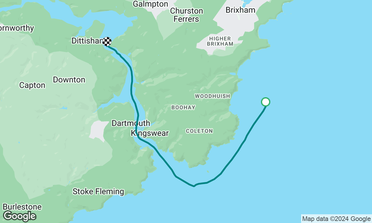 Brixham to Dartmouth