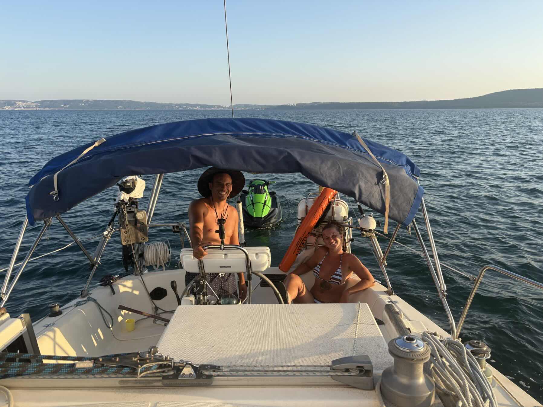Jet ski visit from Akim 🤣_8952384A-6078-4C10-ACA9-657B6D5EE534