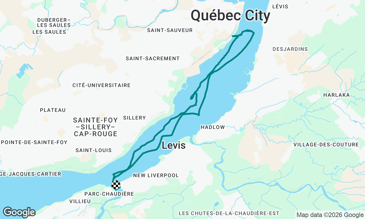 Voyage map
