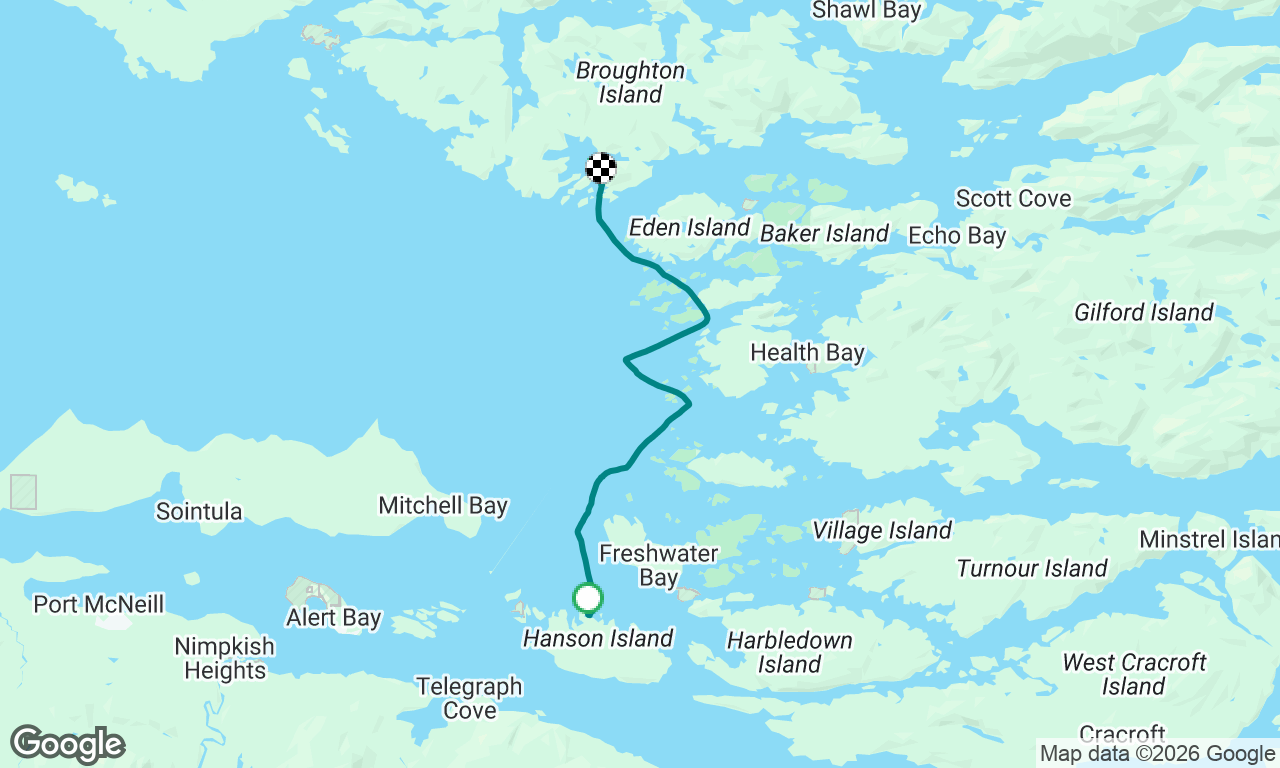 Voyage map