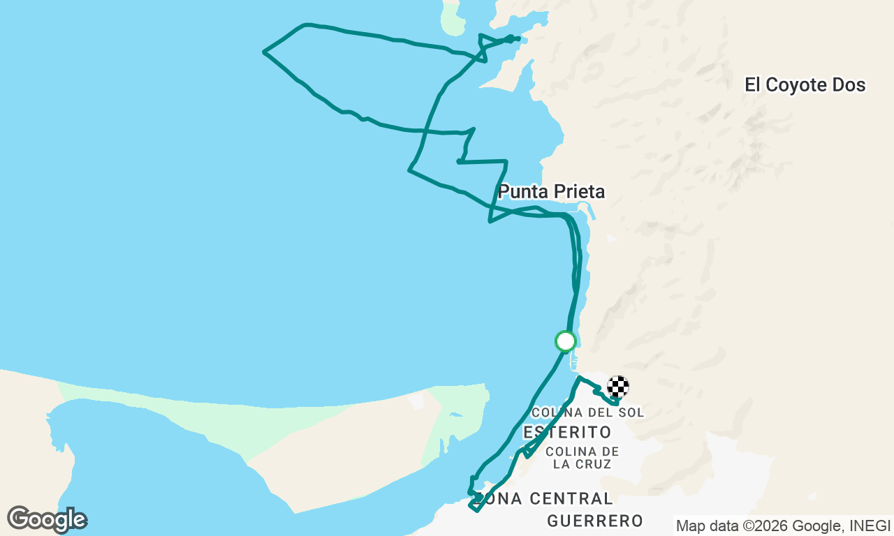 Voyage map