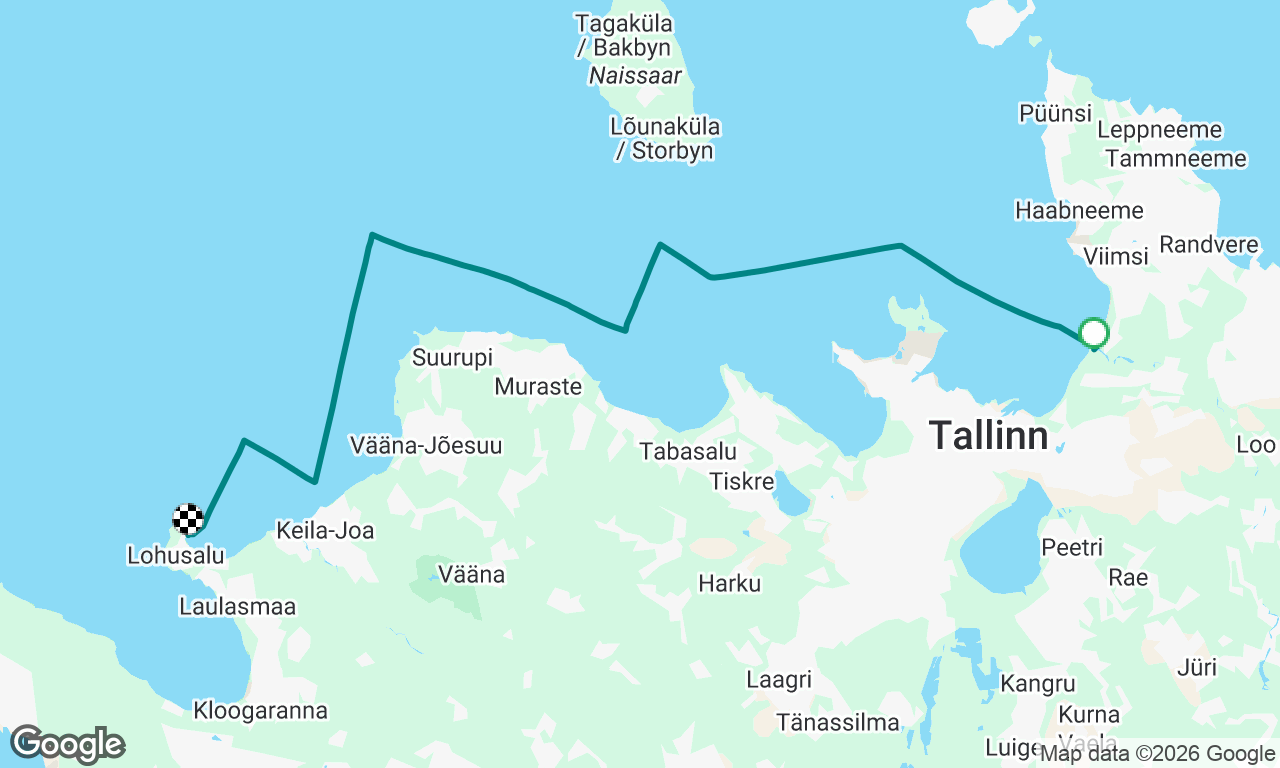 Voyage map