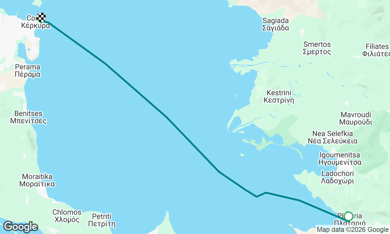 Voyage map